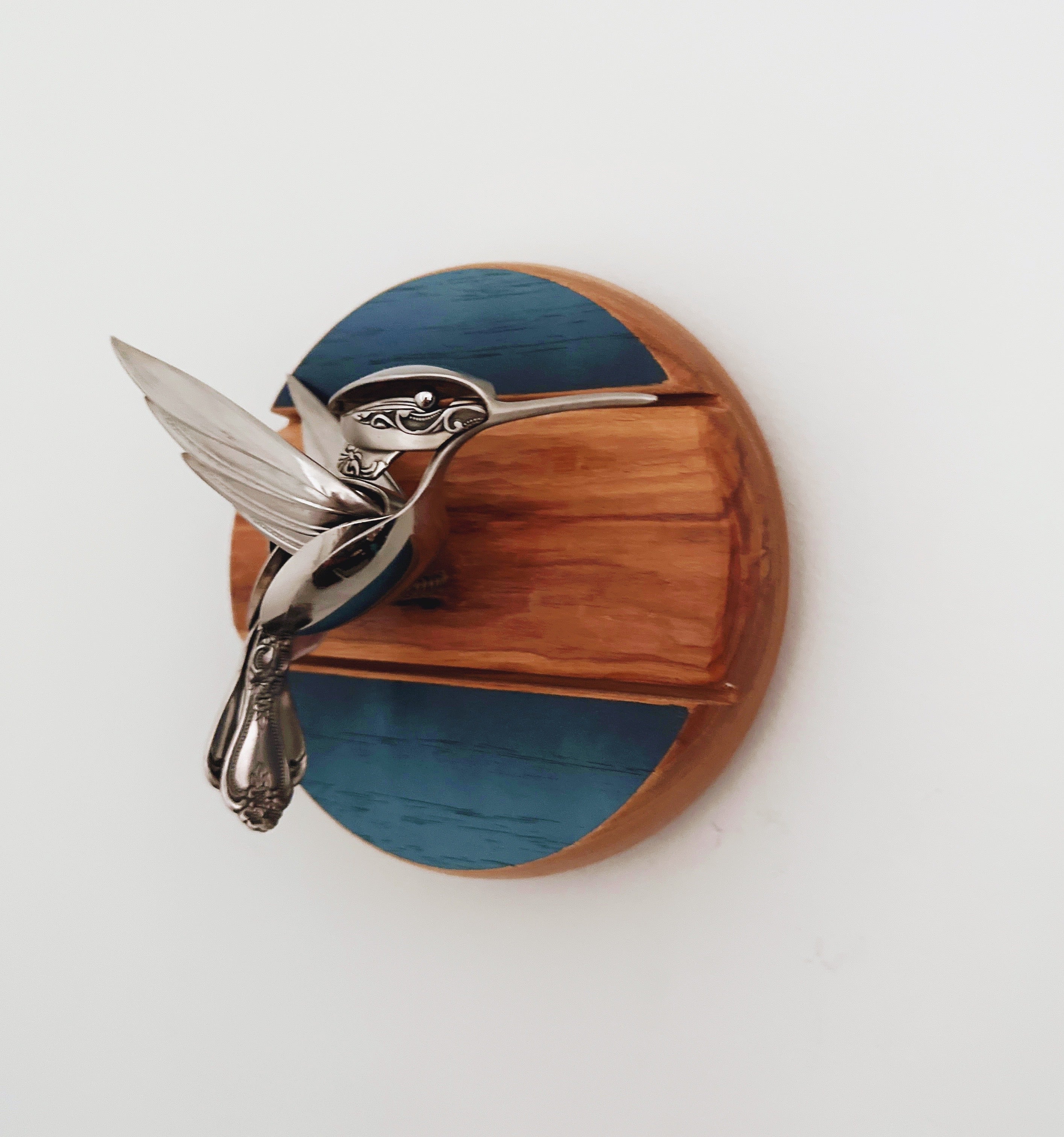 "Irina" - Metal Bird Sculpture