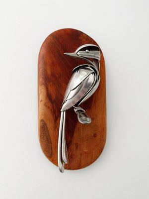 "Dillon" -Metal Bird Sculpture