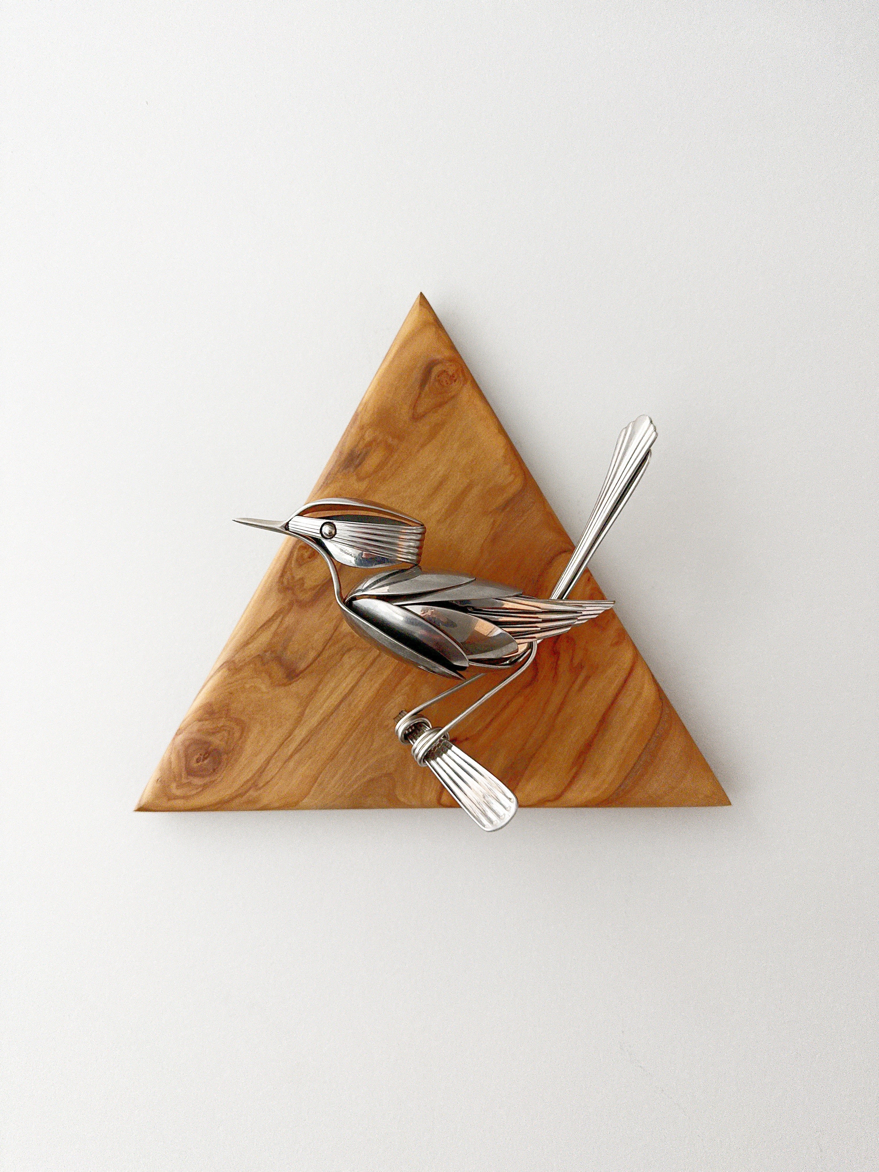 "Max" - Metal Bird Sculpture