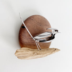 "Sedona" - Upcycled Metal Bird Sculpture