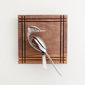 "Bryce" - Upcycled Metal Bird Sculpture