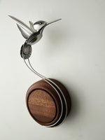 "Joshua" - Metal Hummingbird Sculpture