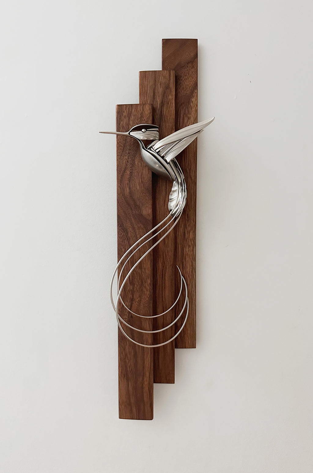 "Fripp" - Metal Hummingbird Sculpture