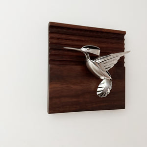 "Quince" - Metal Bird Sculpture