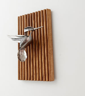 "Wendy" - Metal Bird Sculpture