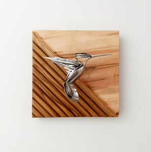 "Amoret" - Metal Bird Sculpture