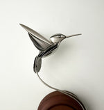 "Joshua" - Metal Hummingbird Sculpture