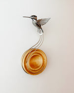 "Wind Catcher" - Hummingbird Sculpture