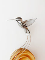 "Wind Catcher" - Hummingbird Sculpture