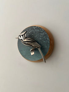 "Timmy" - Metal Bird Sculpture