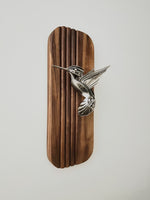 "Holly" - Metal Hummingbird Sculpture