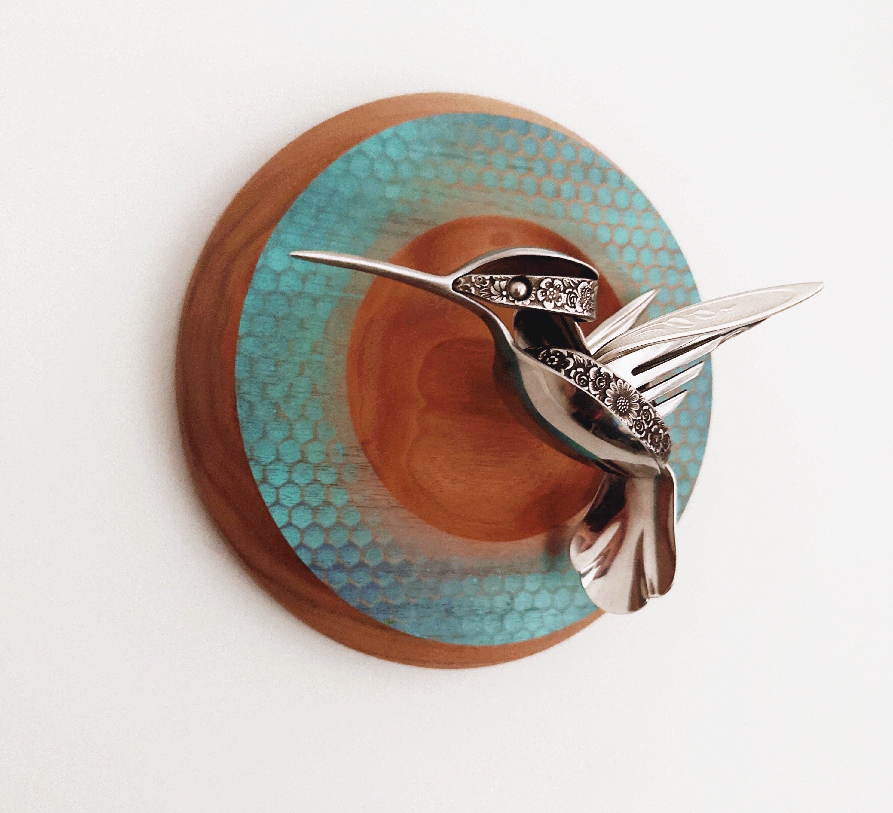 "Malita" - Metal Bird Sculpture