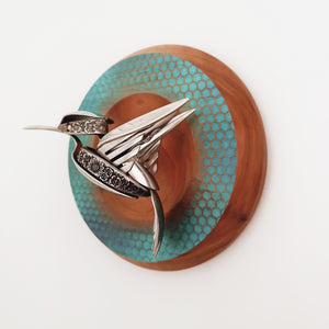 "Malita" - Metal Bird Sculpture
