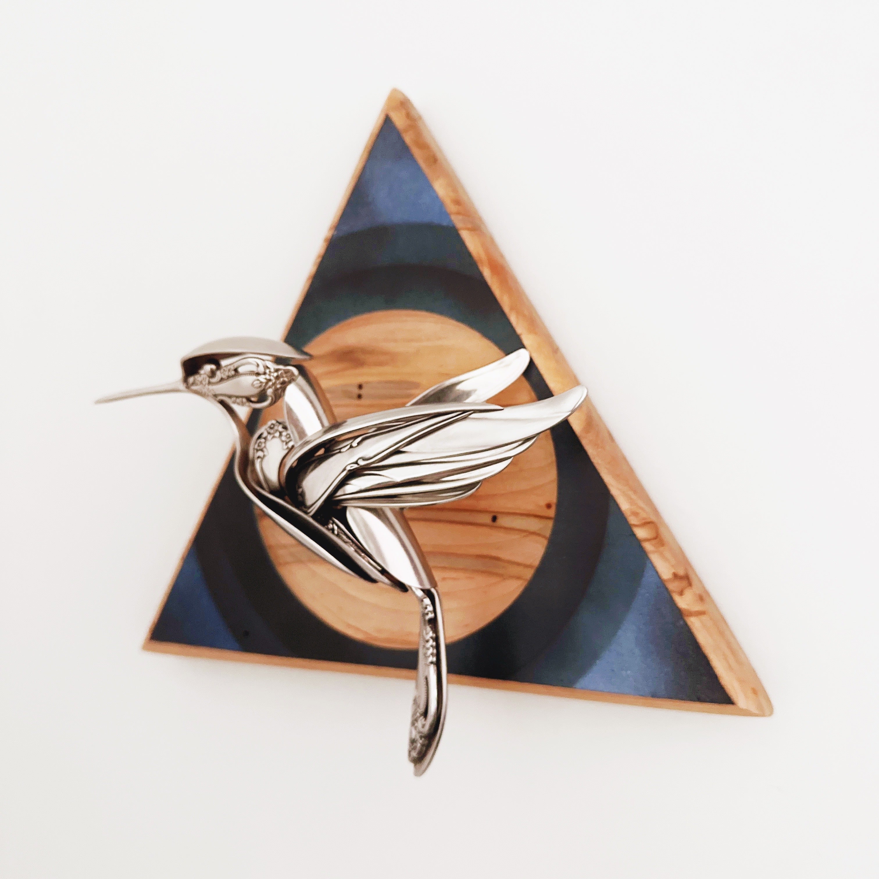 "Samira" - Metal Bird Sculpture