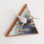 "Beau" - Metal Bird Sculpture