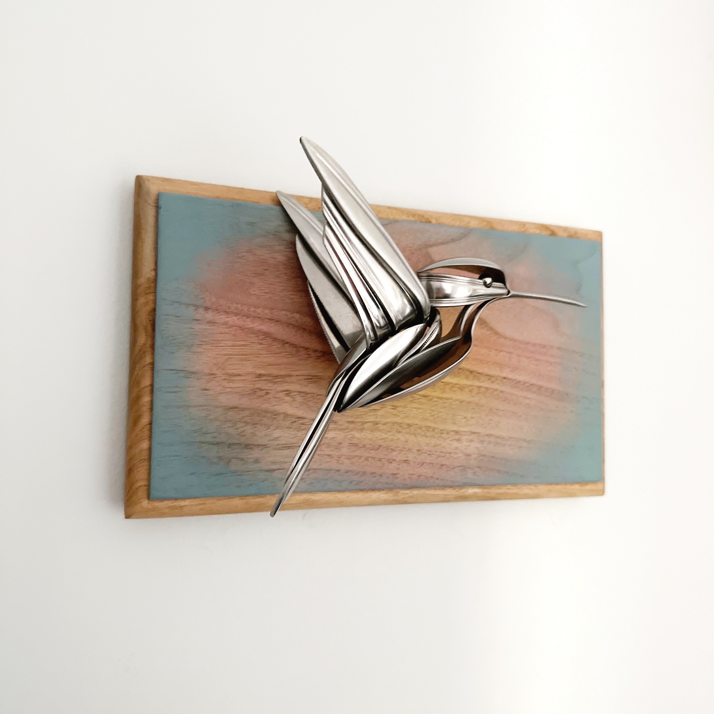 "Grace" - Metal Bird Sculpture