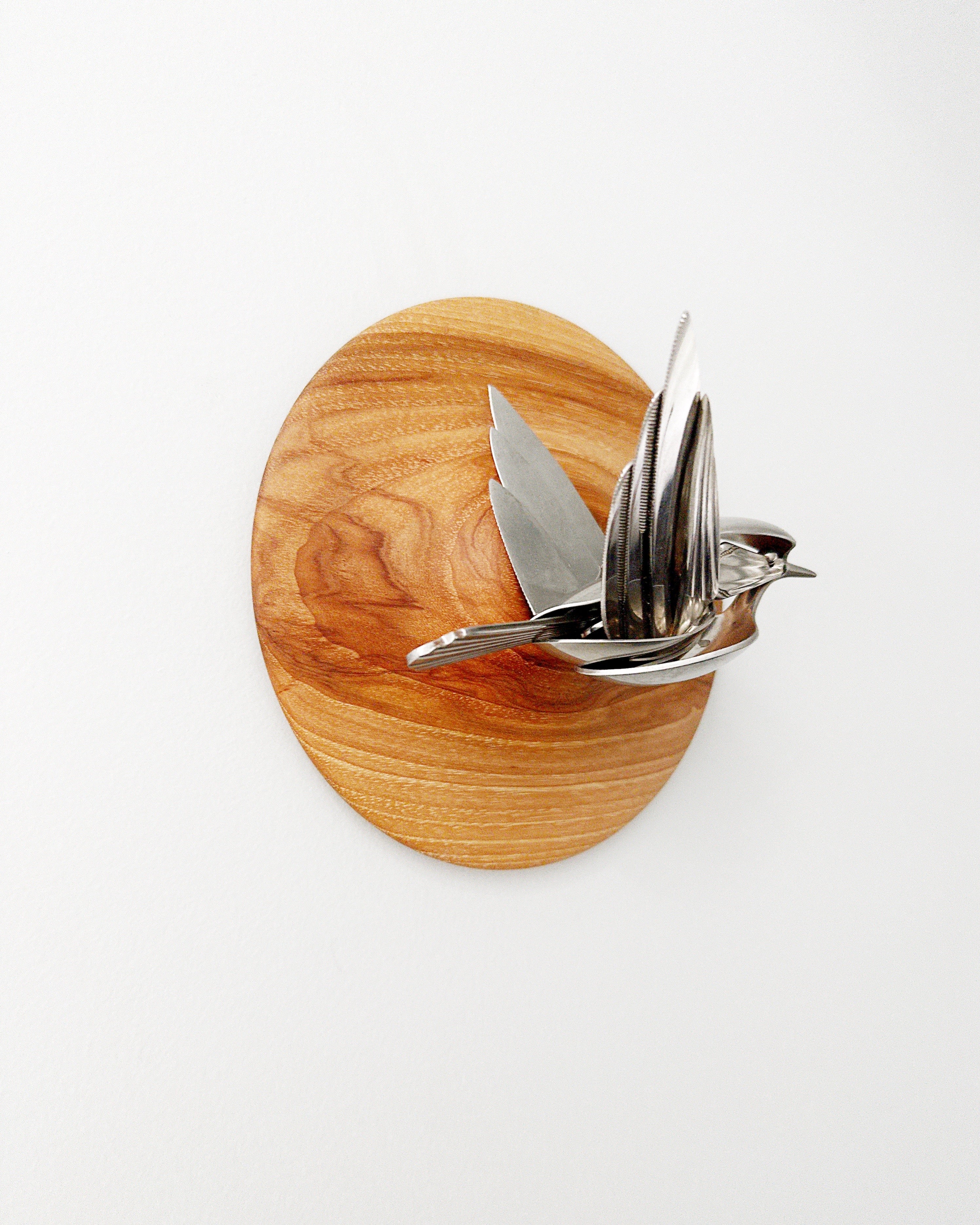 "Zoe" - Metal Bird Sculpture