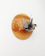 "Zoe" - Metal Bird Sculpture