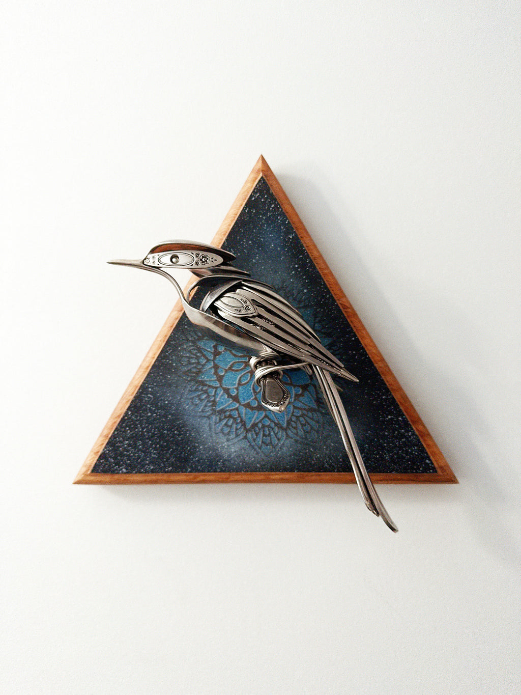 "Mayla" - Metal Bird Sculpture