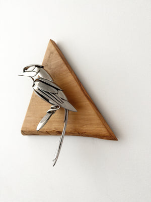 "Jeremy" - Metal Bird Sculpture