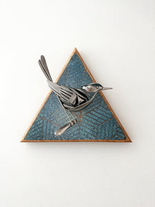 "Levi" - Metal Bird Sculpture