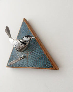 "Levi" - Metal Bird Sculpture