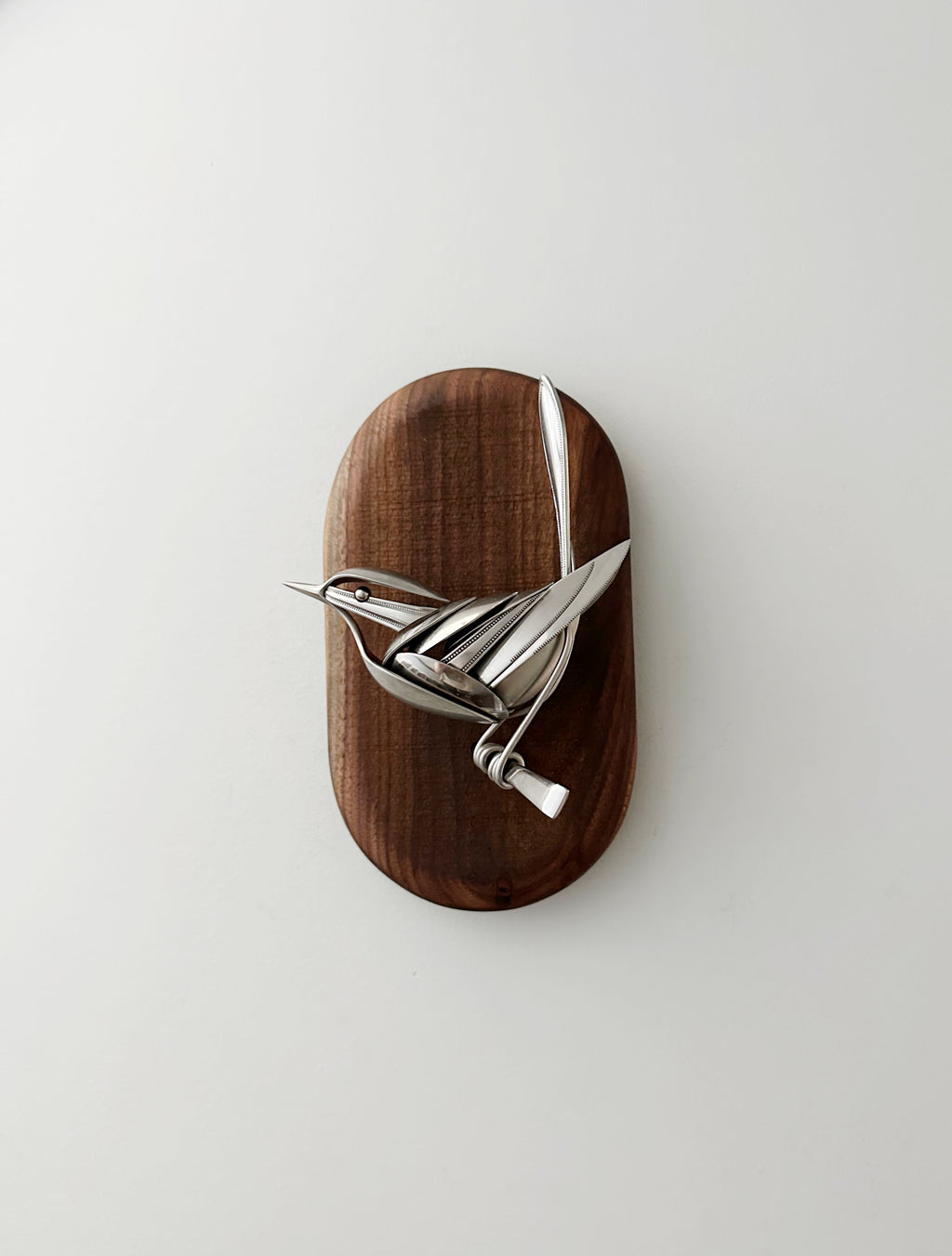 "January" - Metal Bird Sculpture