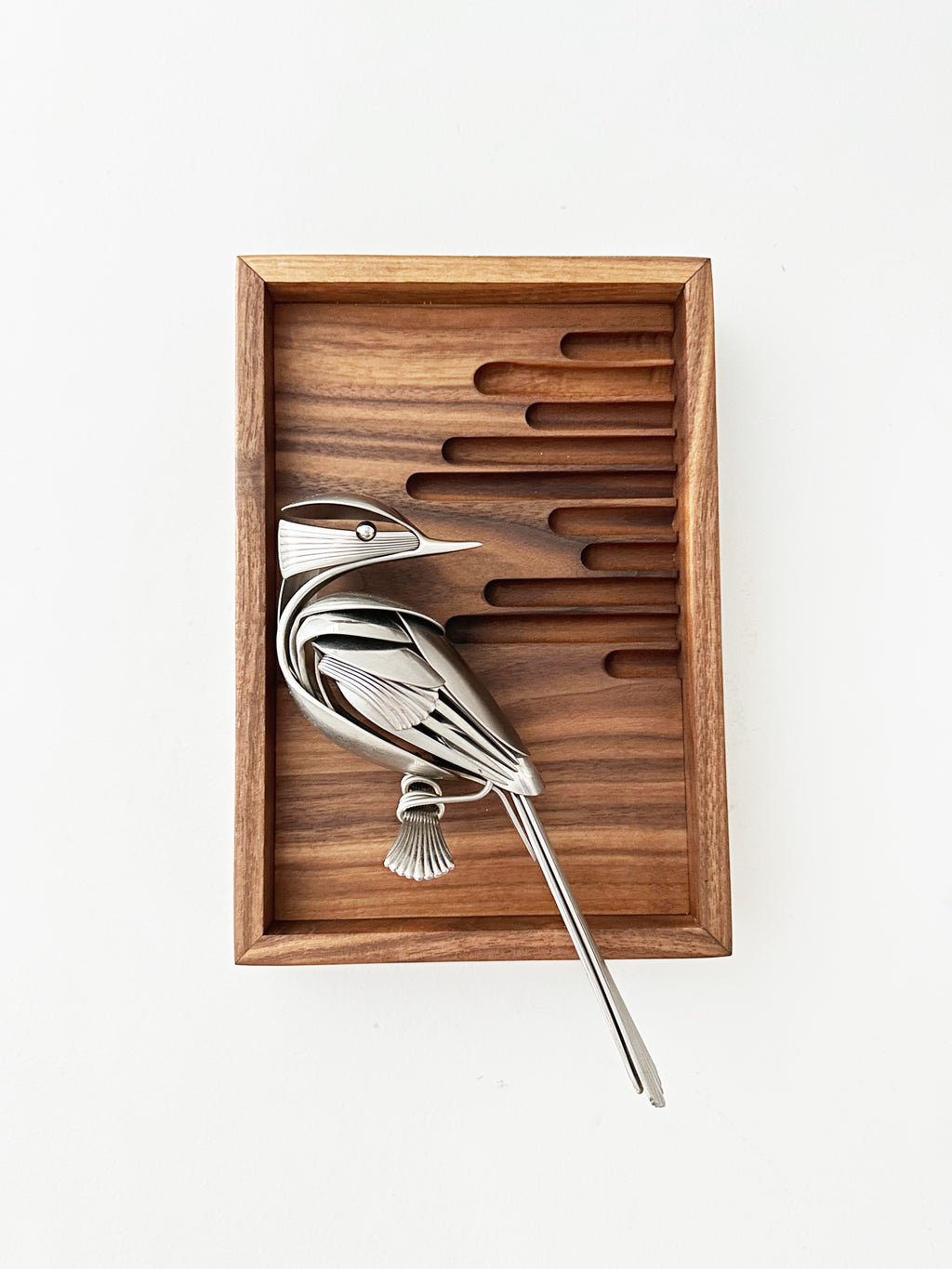 "Rutledge" - Metal Bird Sculpture