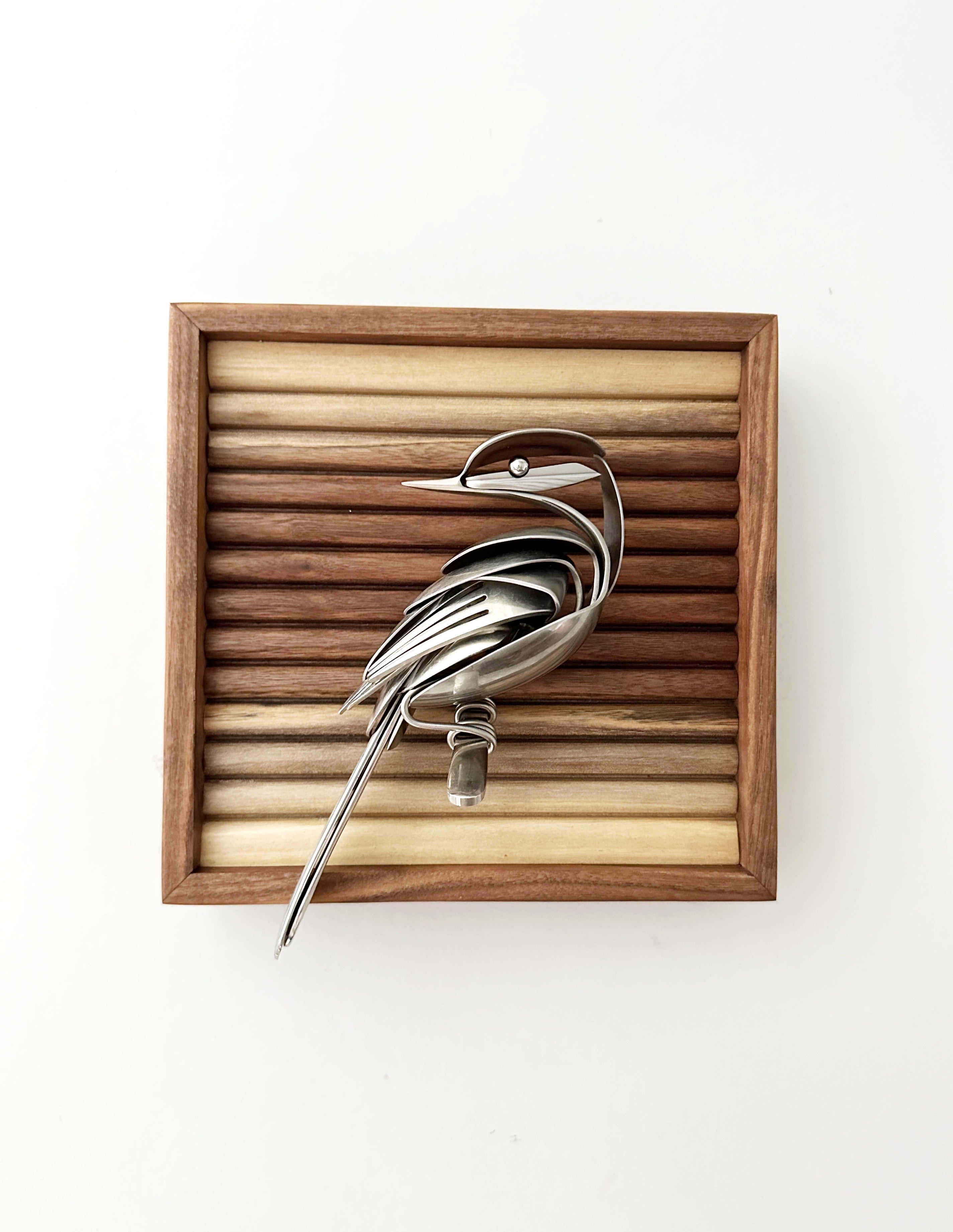 "Kieran" - Metal Bird Sculpture