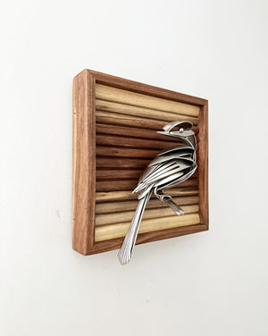 "Kieran" - Metal Bird Sculpture