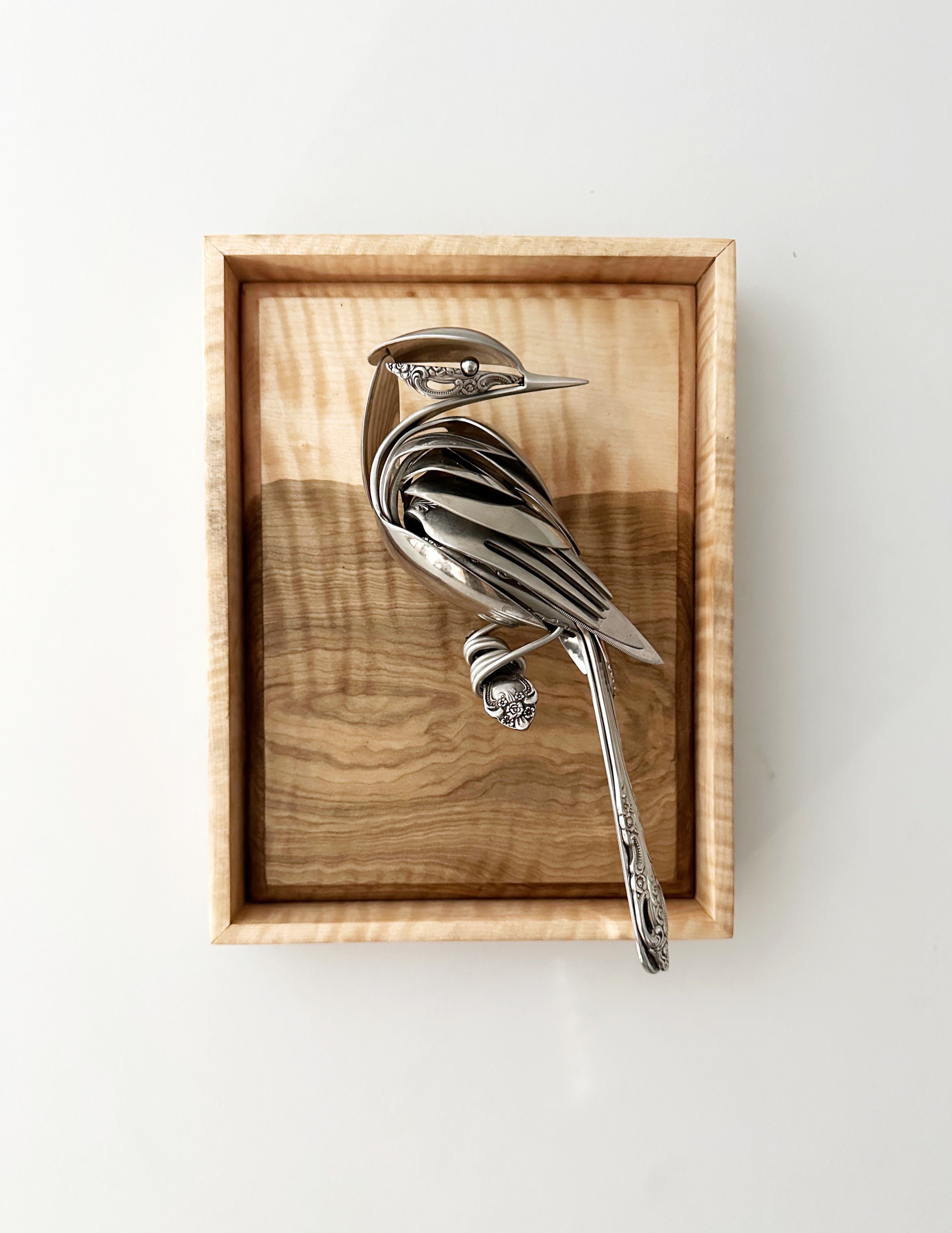 "Sybil" - Metal Bird Sculpture