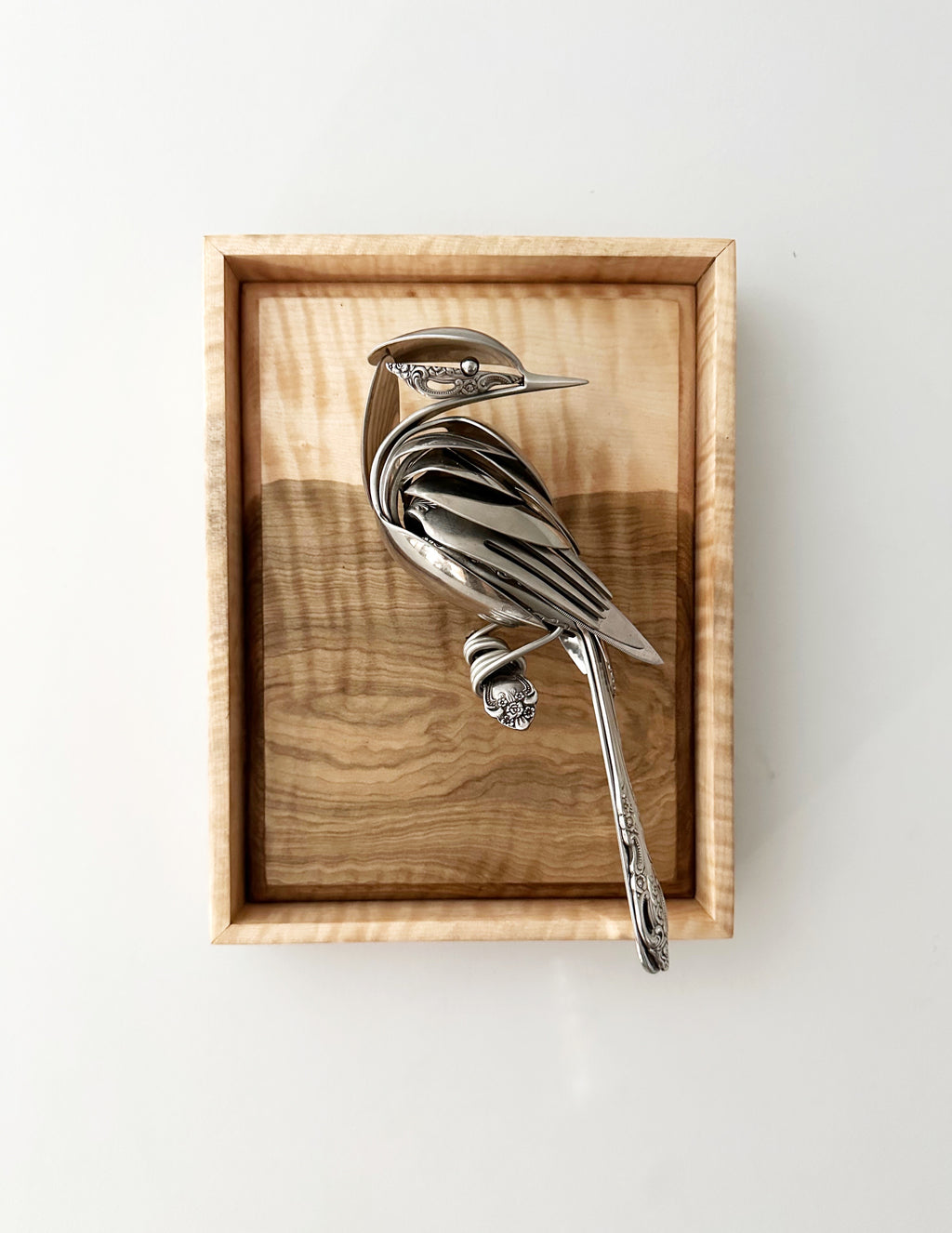 "Sybil" - Metal Bird Sculpture