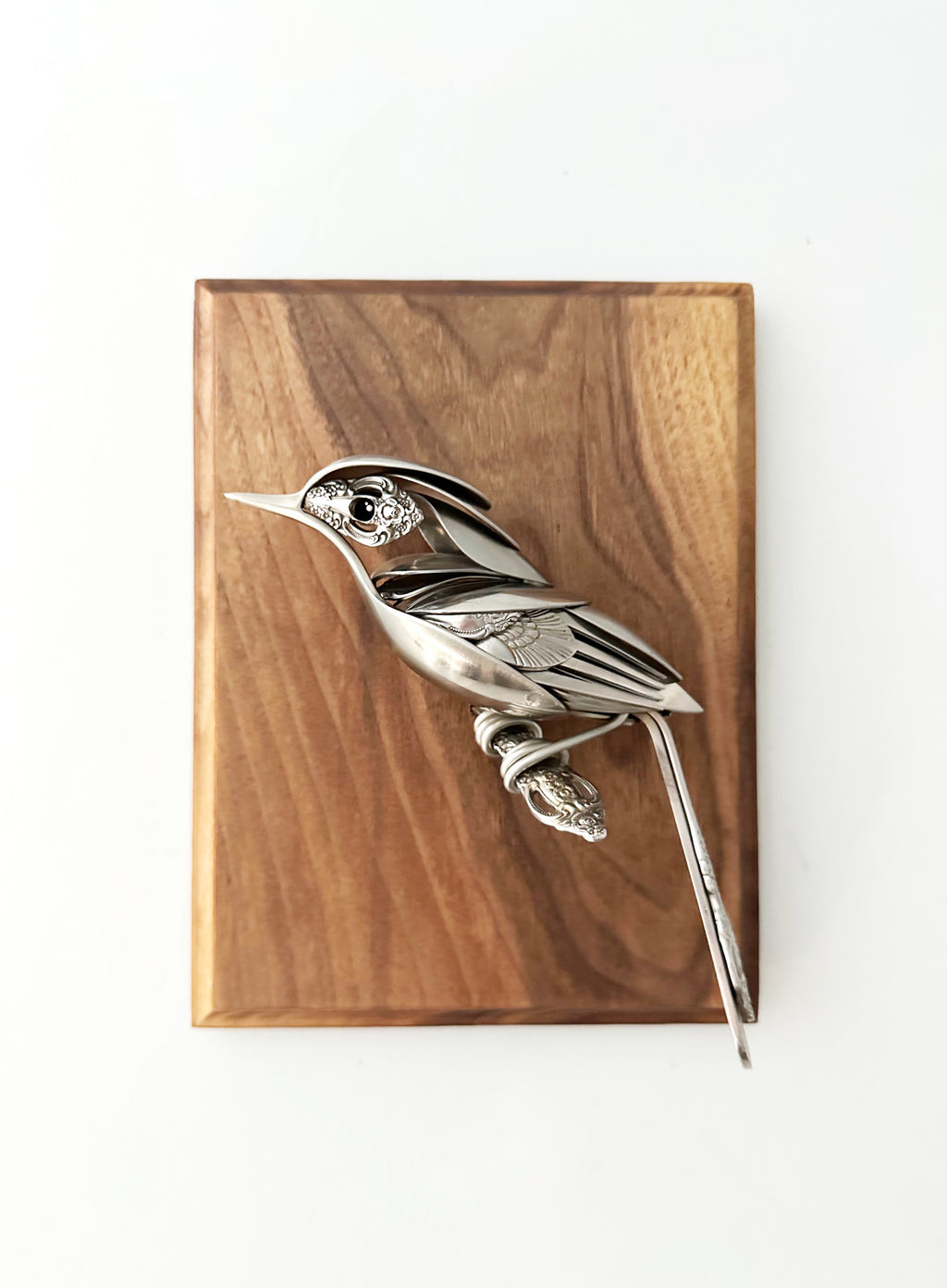 "Noelle" - Metal Bird Sculpture
