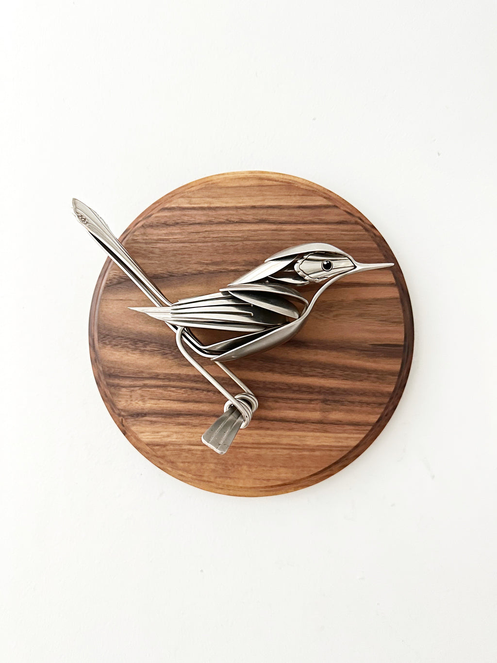 "Leon" - Metal Bird Sculpture