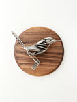 "Leon" - Metal Bird Sculpture