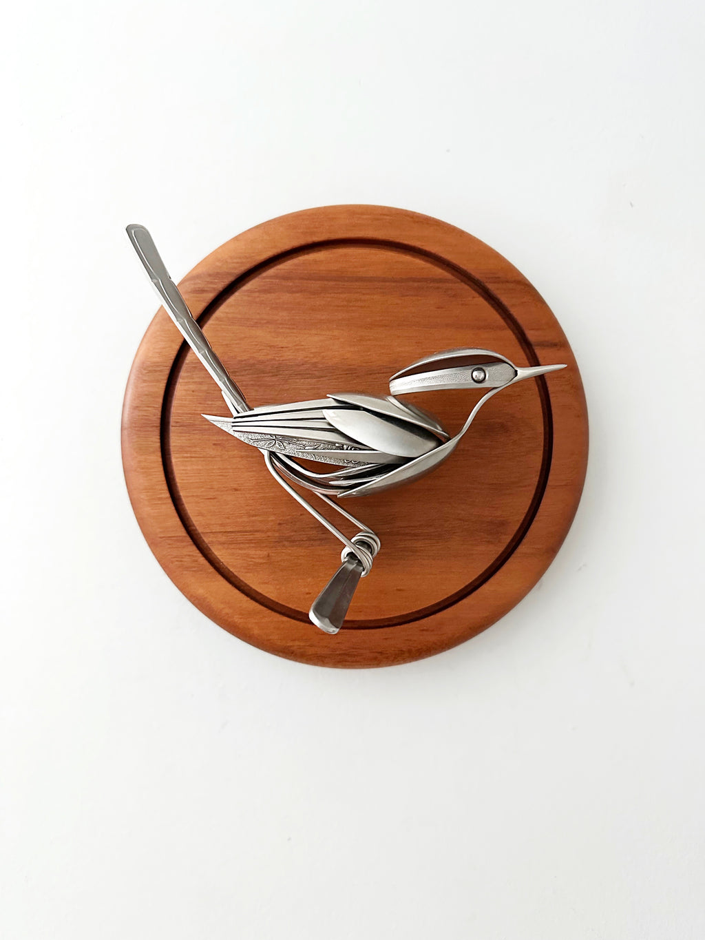 "Freya"- Metal Bird Sculpture