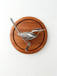 "Freya"- Metal Bird Sculpture
