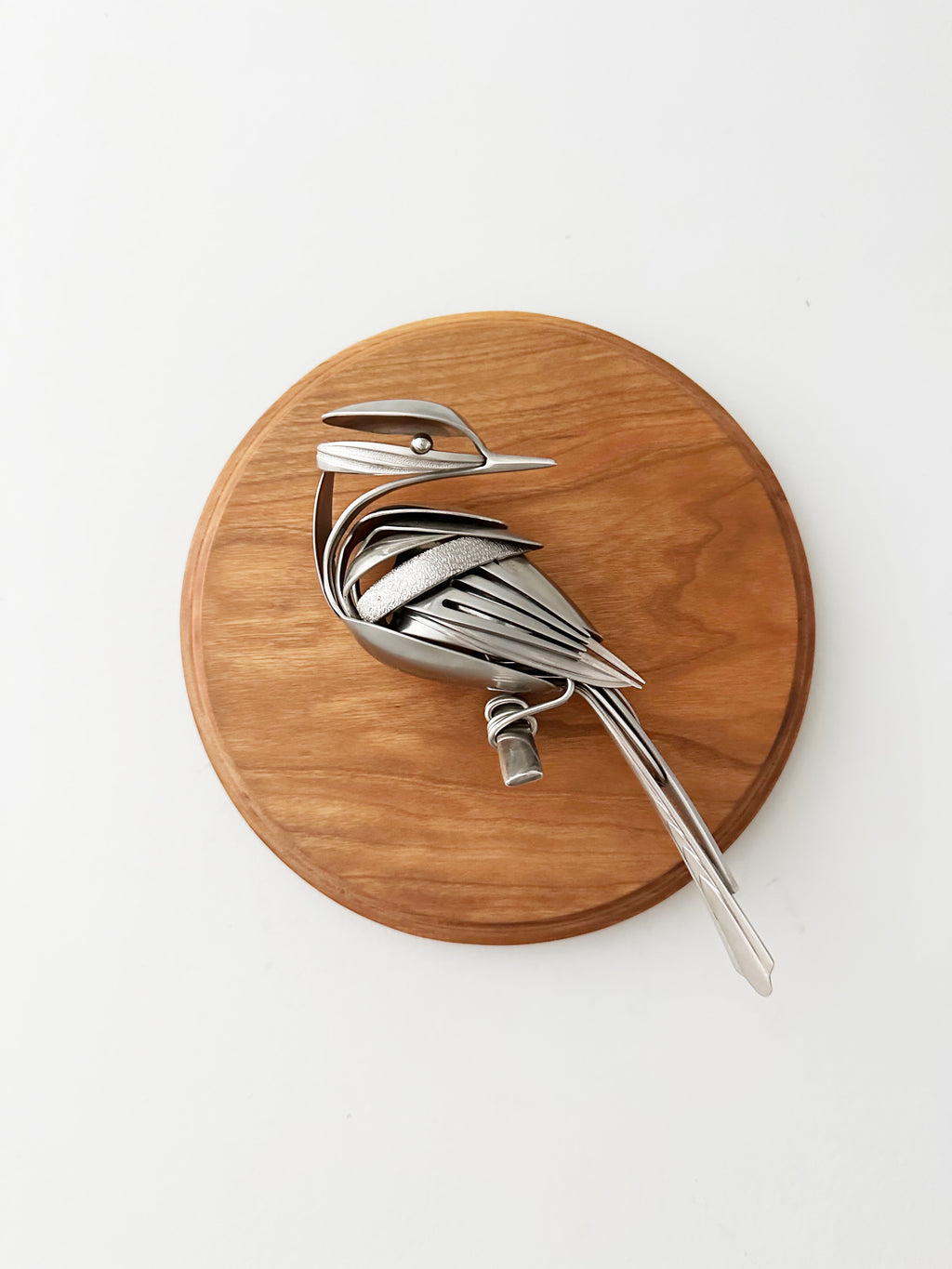 "Tate" - Metal Bird Sculpture