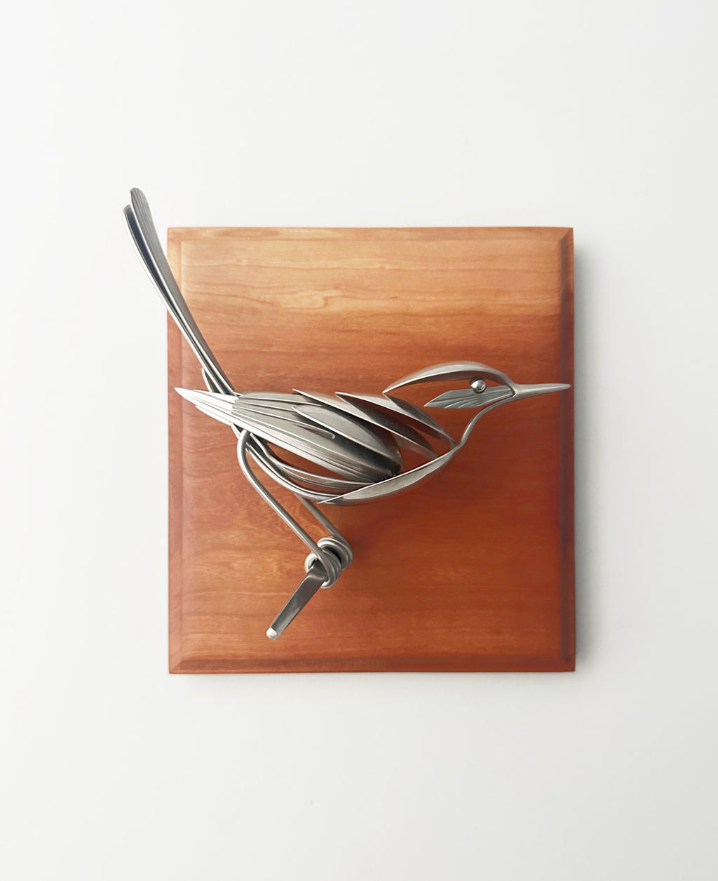 "Dante" - Metal Bird Sculpture