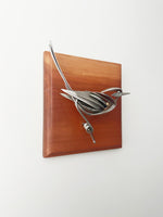 "Dante" - Metal Bird Sculpture