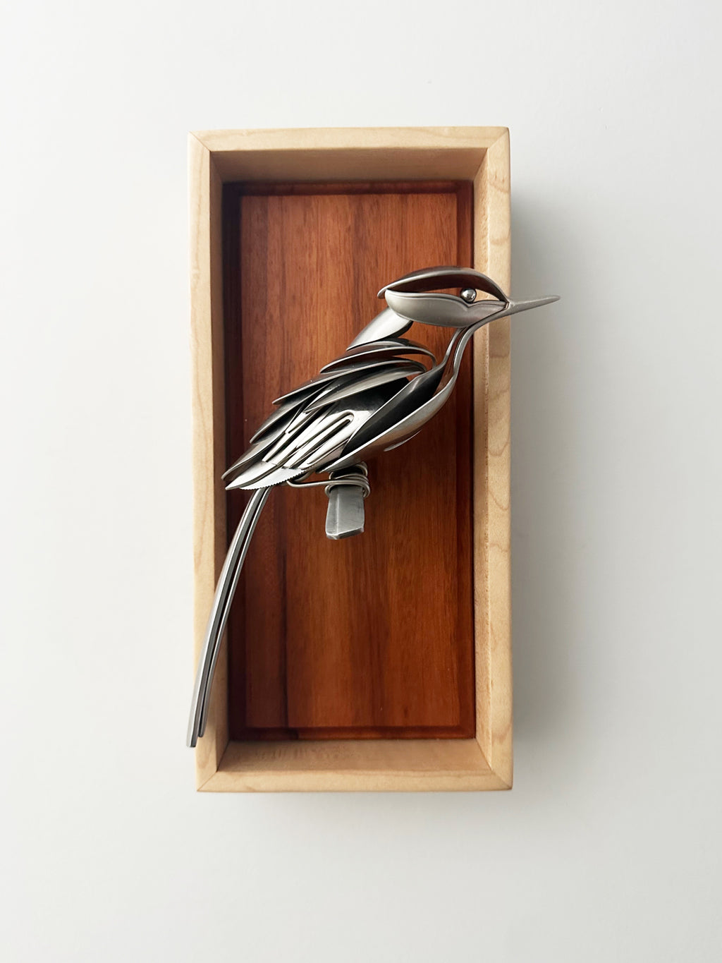 "Marlon" - Metal Bird Sculpture