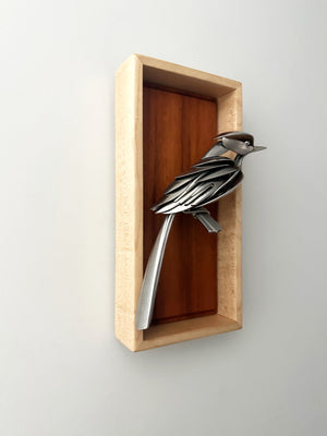 "Marlon" - Metal Bird Sculpture