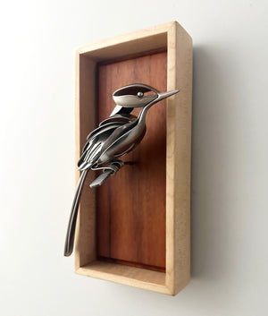 "Marlon" - Metal Bird Sculpture