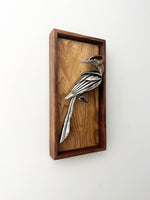 "Josie" - Metal Bird Sculpture