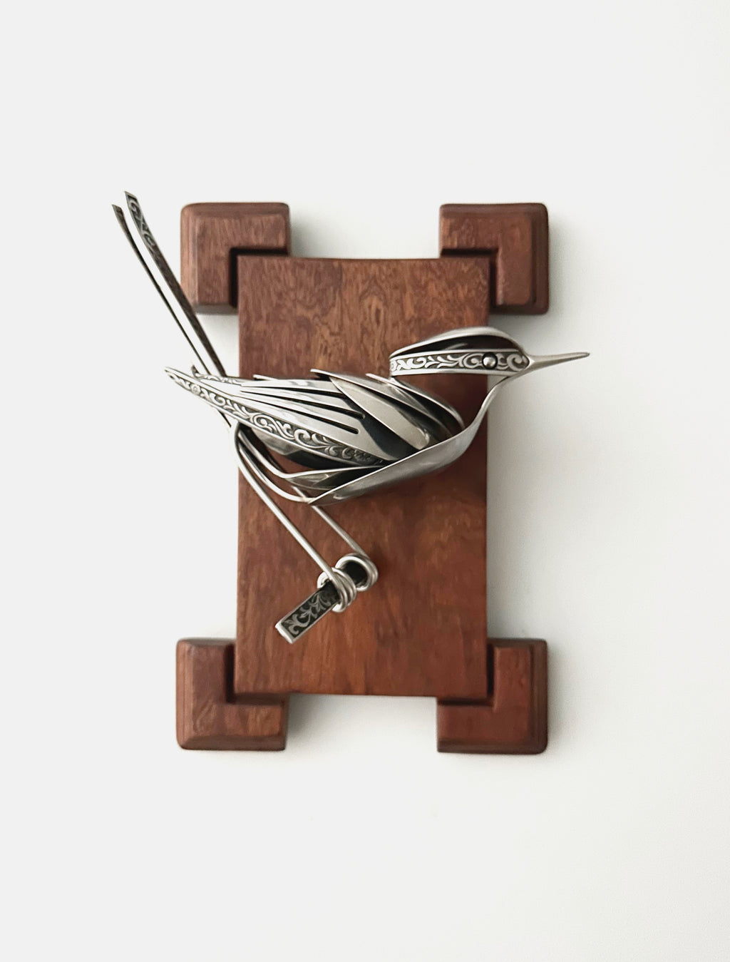 "Ronin"- Metal Bird Sculpture