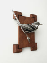 "Ronin"- Metal Bird Sculpture
