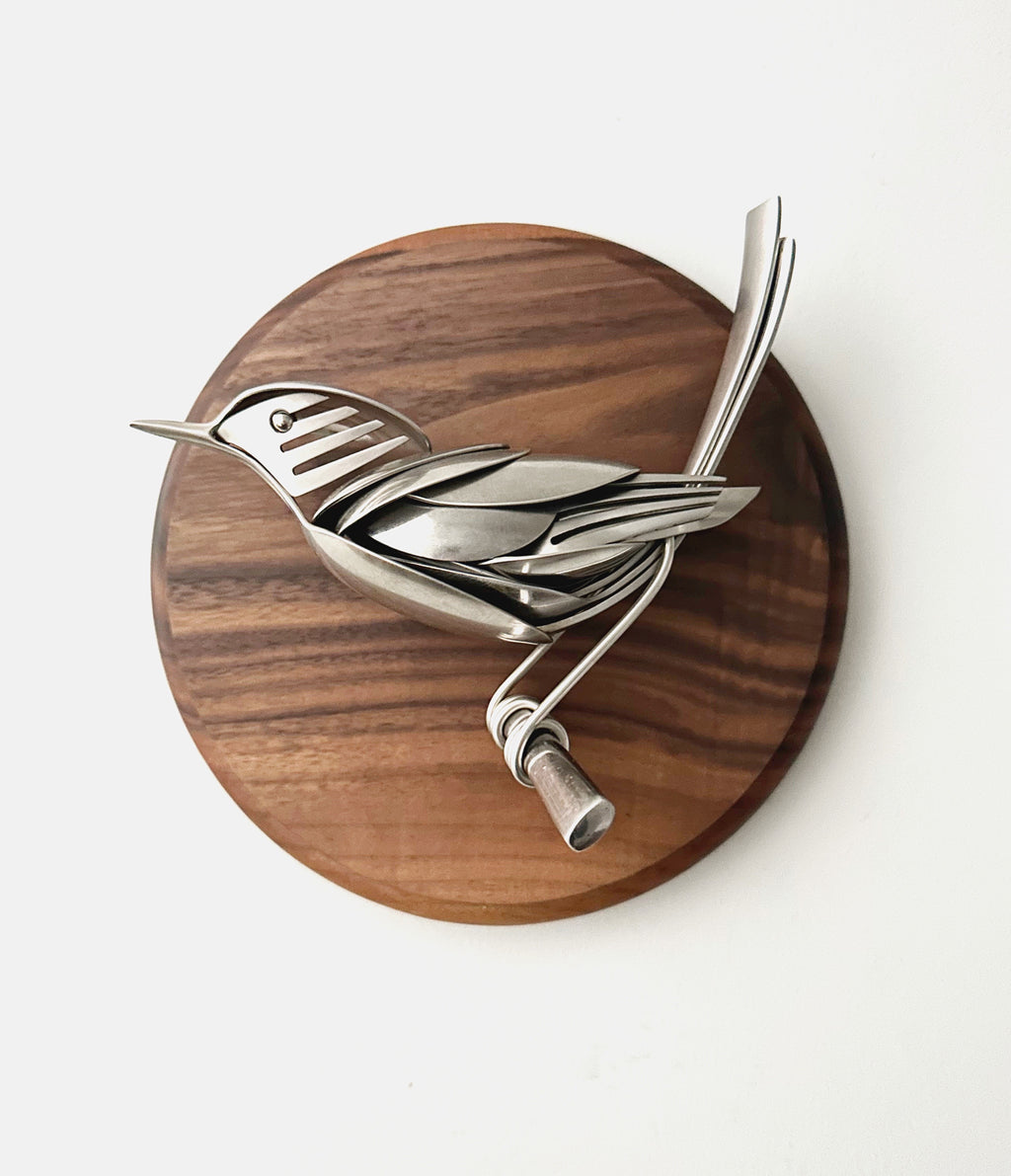 "Barnett" - Metal Bird Sculpture