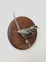 "Owen" - Metal Bird Sculpture