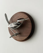 "Owen" - Metal Bird Sculpture
