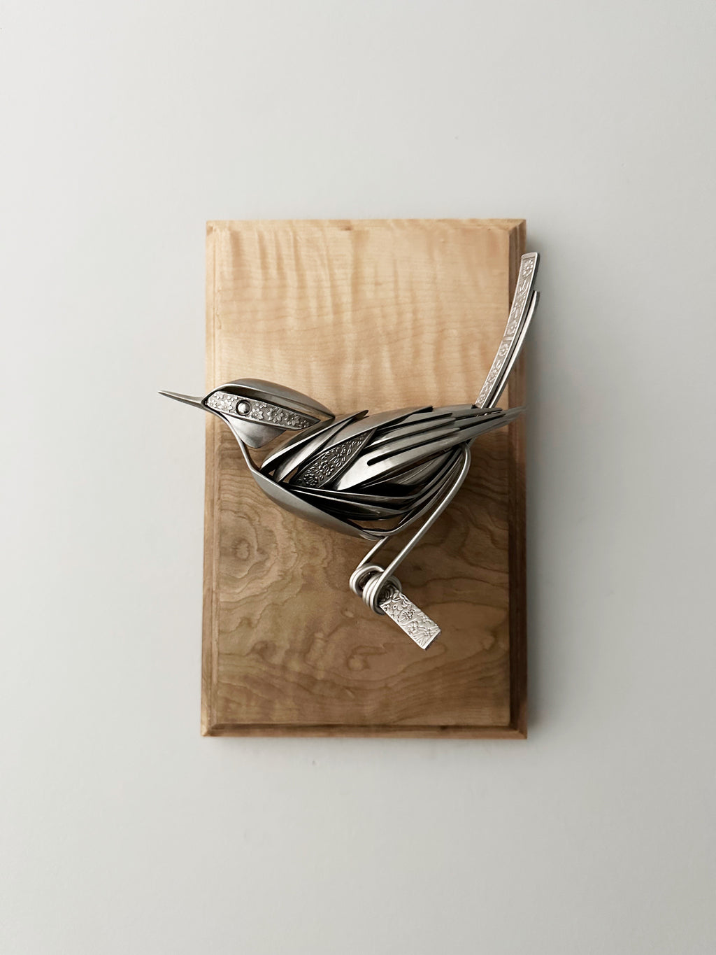 "Blake" - Metal Bird Sculpture